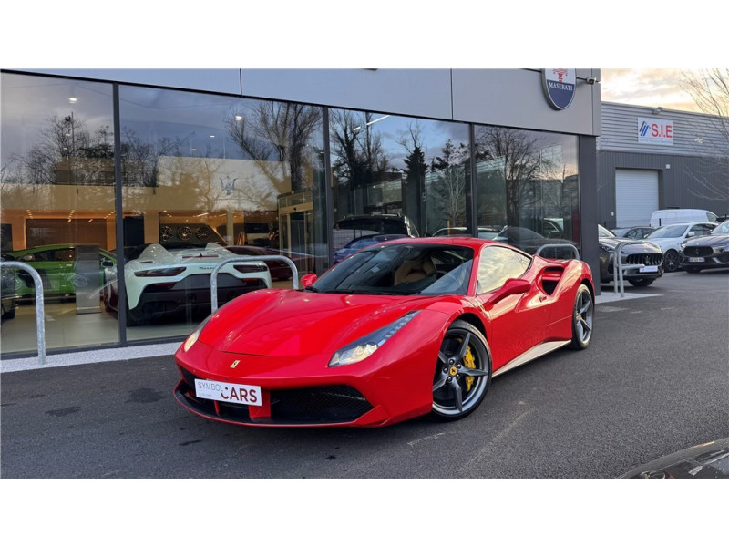 FERRARI 488 GTB 4.0 V8 670CH de 2016 avec 28 980 km | Occasion proche Lyon