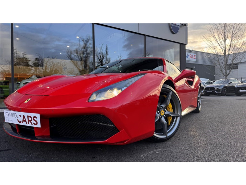 FERRARI 488 GTB 4.0 V8 670CH de 2016 avec 28 980 km | Occasion proche Lyon